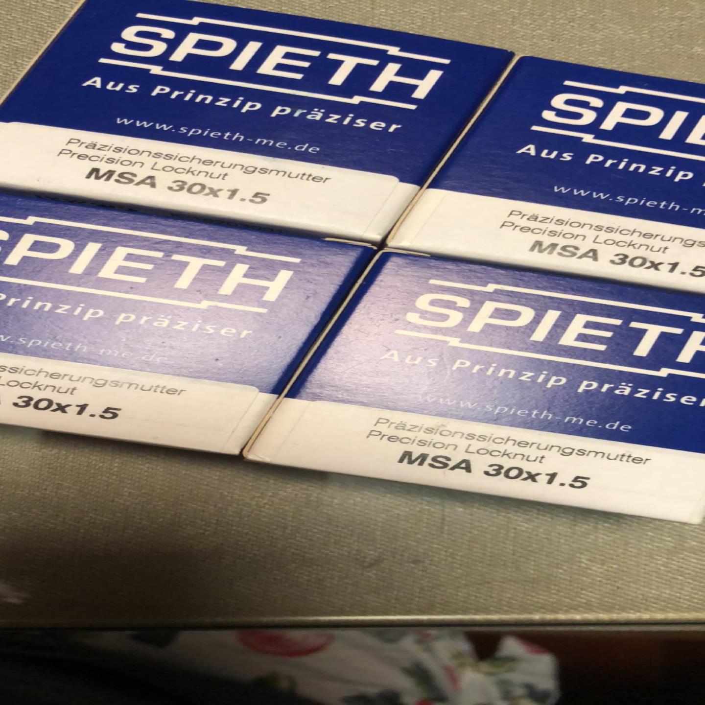 配件SPIETH螺母MSA30X15 全新现货议价