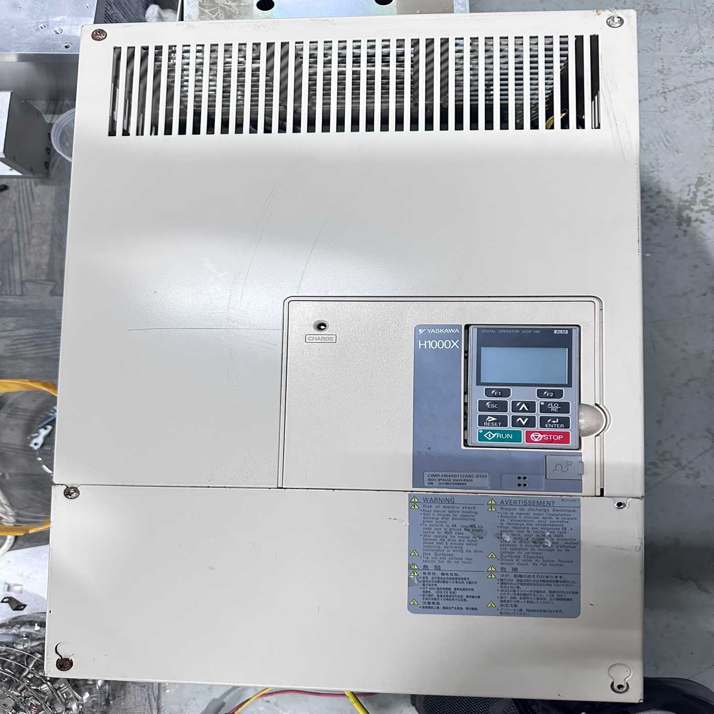 安川H1000X变频器CIMR-HB4X0112ABC-81（gg设备）