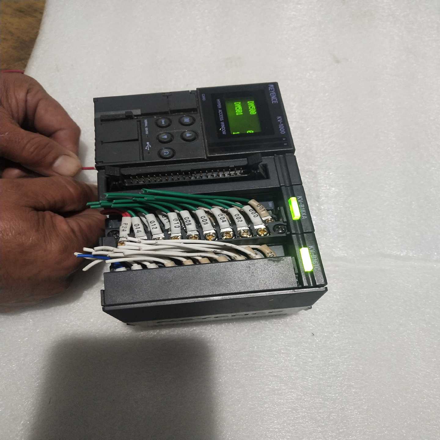 现的，基恩士PLCkV一1000外加KV一B16XA和K[浩蓉商户]