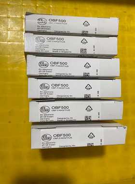 德国IFM易福门传感器，型号OBF500，实物拍摄，全新原装