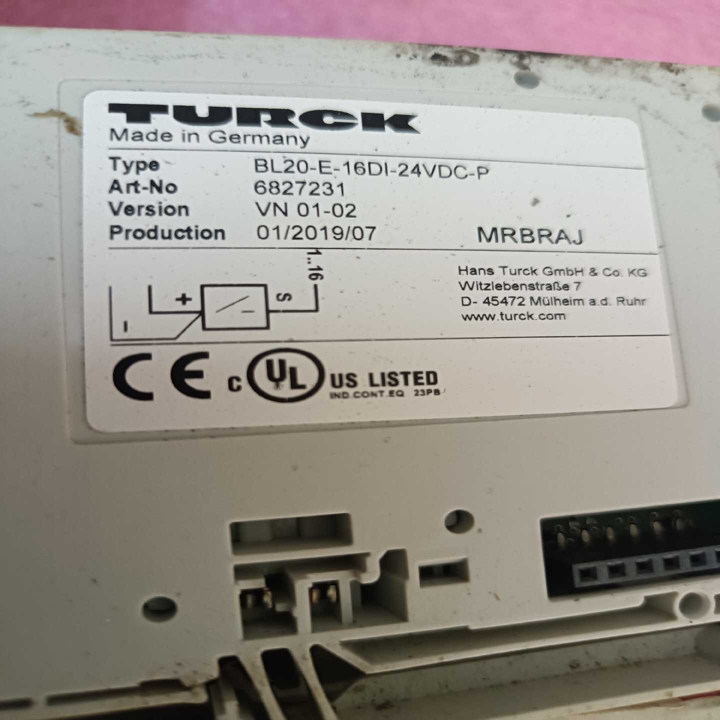 TURCK模块BL20-E-8DO询价