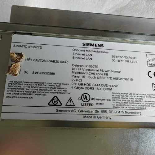 6AV7260-0AB20-0AX6橙色新功能完好少量现货--议价商品