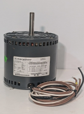 MarathonKWH48A11O11120A1HP1075RPM277VHVAC吹风机电机CC