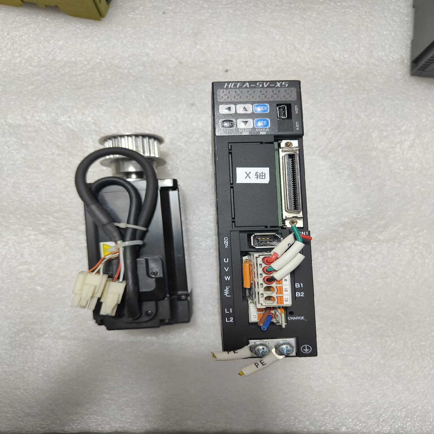 【请询价】拆机禾川400w伺服 X5MH40A-N2LN