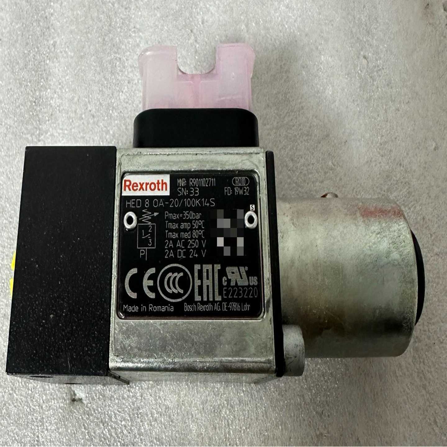 REXROTH压力开关R901102711 HED8OA-2~询价