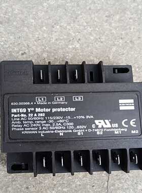 德国原装KRIWANINT69Y电机保护器，型号22-询价客服