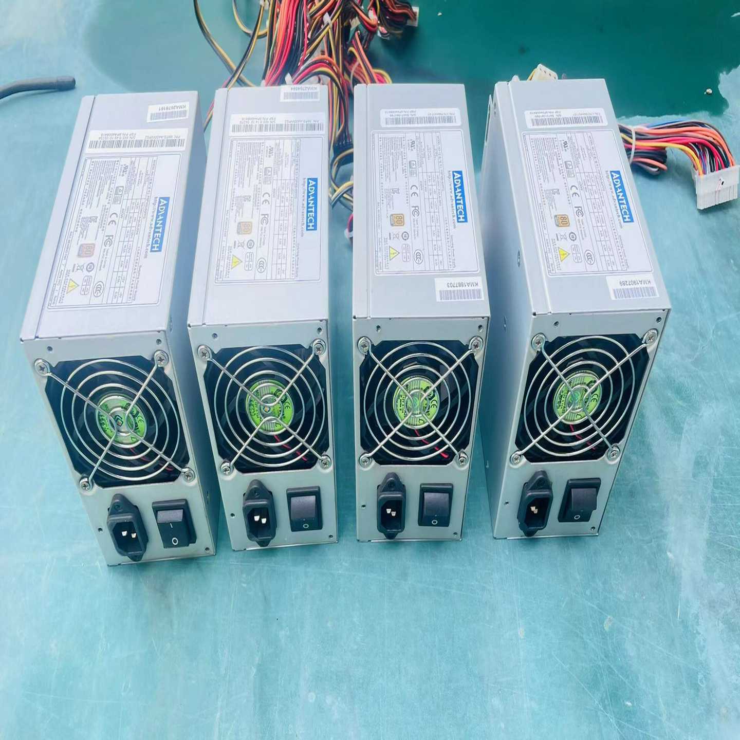 研华FSP400-60PFG工业电源，成色很不错；风扇及产品【鑫鑫商