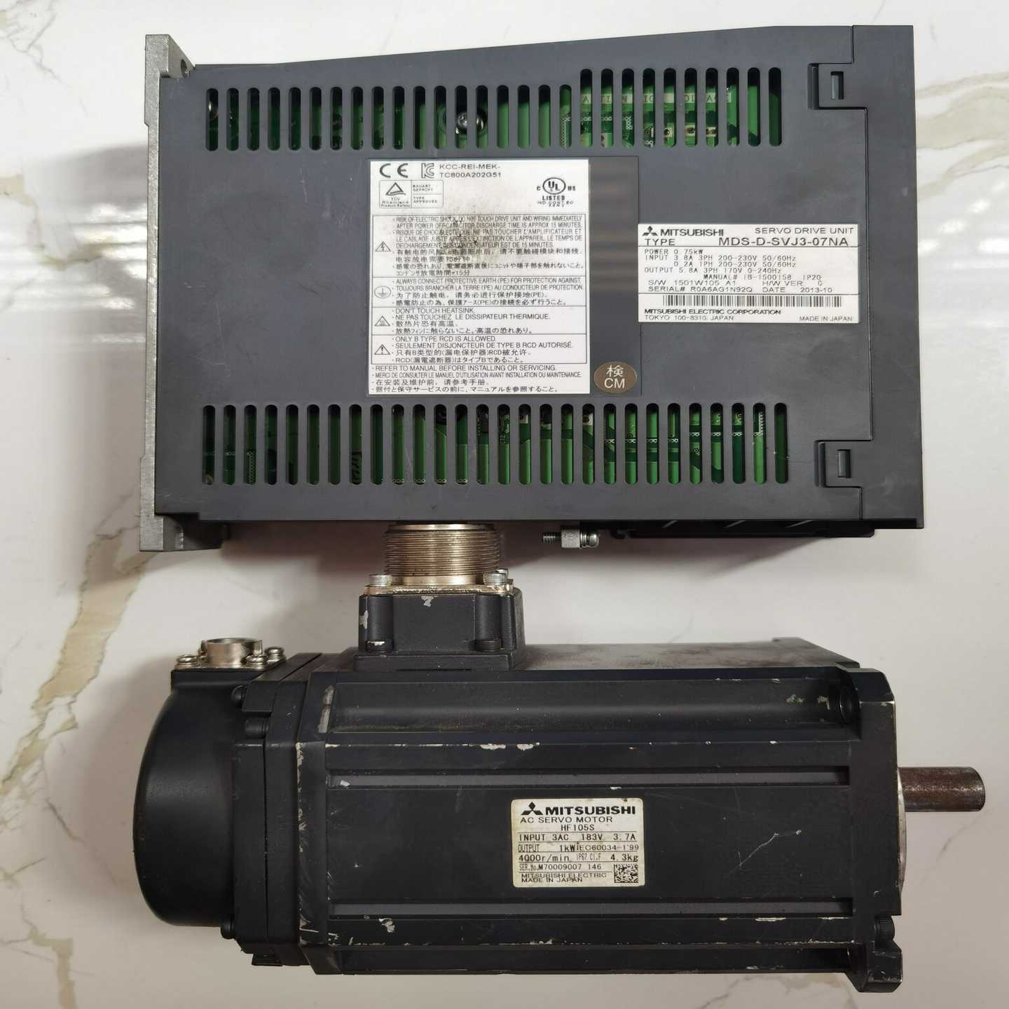 三菱mds-d-svj3-07na配hf105s【鑫鑫商铺】