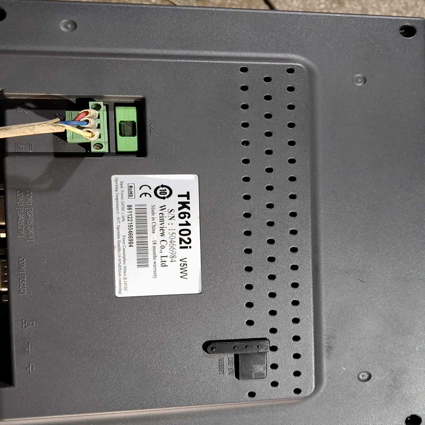 威纶触摸屏，TK6102iV5WV，的联系适用