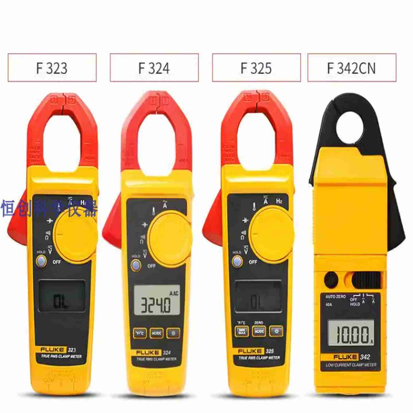议价-美国数字钳型表FLUKE324停产FT325替代钳表交直流