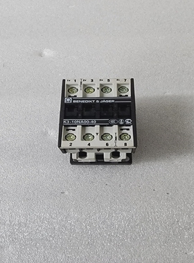 BENEDIKT&JAGERK3-10NA00-40磁性接触器10A线圈电压220-26