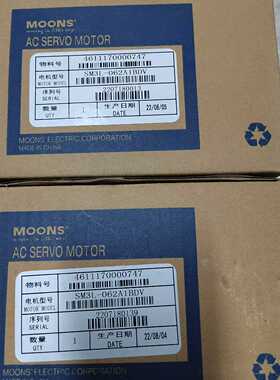 MOONS鸣志伺服电机SM3L-062A1BDV400W~询价