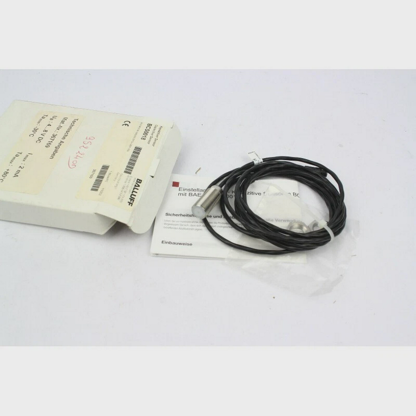 BALLUFFBCS0018CapacitivesensorBCSM12T4D-XXS40C-EP02-GZ0