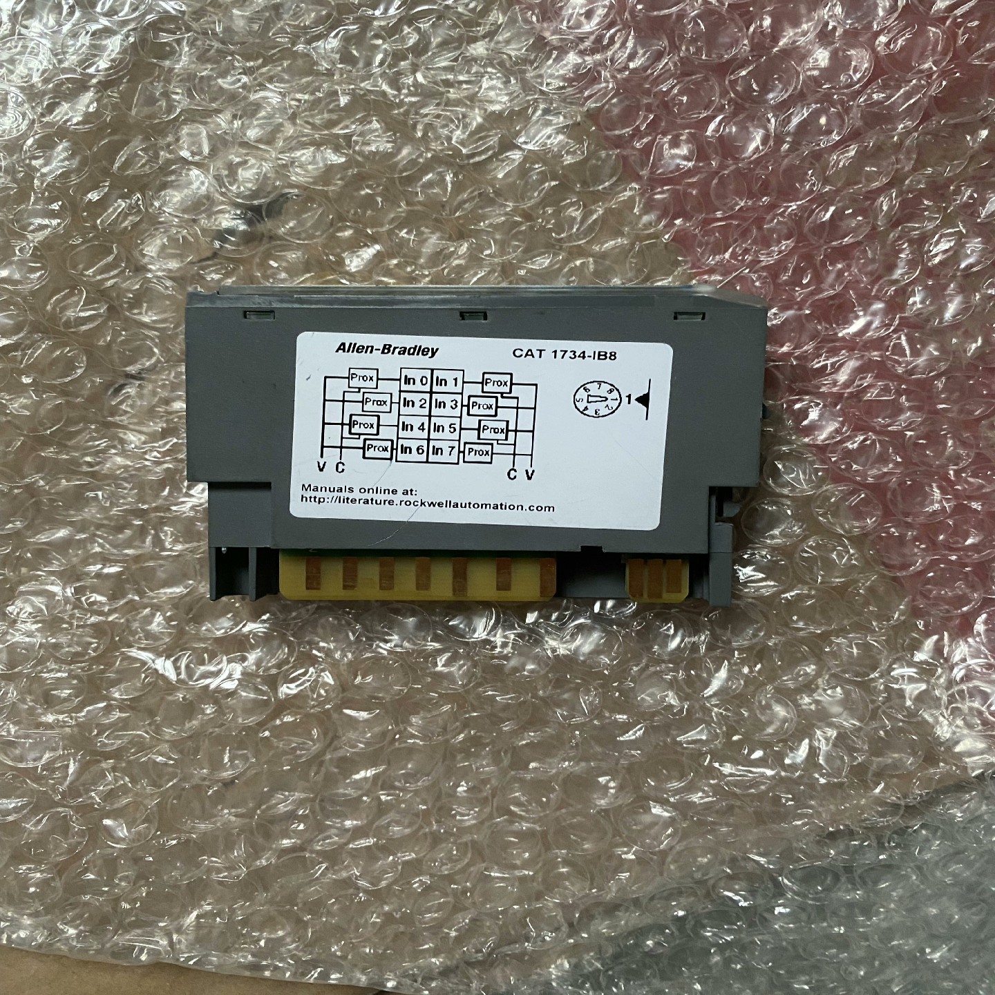 (询价)AB罗克韦尔模块 1734-IB8，件 成色如图  功能