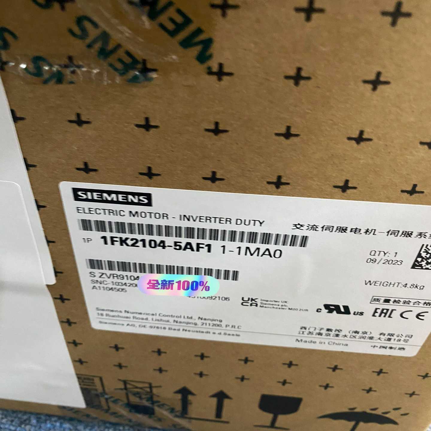 S210电机 1FK2104-5AF11-1MA0~询价