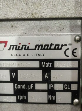 议价议价MINIMOTOR减速机 精密电机ACMH40FDXP 全议价