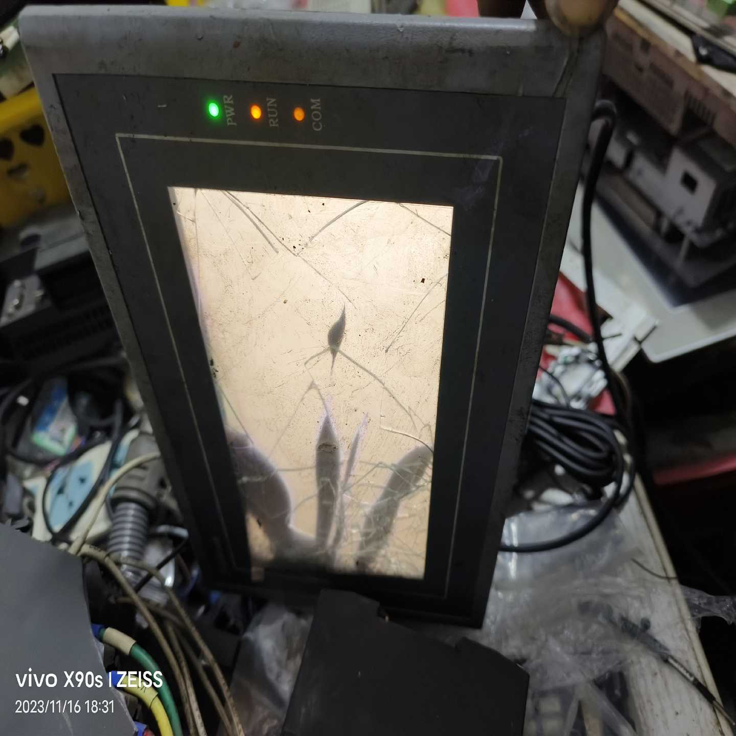 Samkoon触摸屏，型号：SA-070F，通电显示亮，