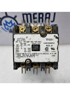 议价-ContaGcteurMars91331Modèle98Bobine24VAC50/60Hz