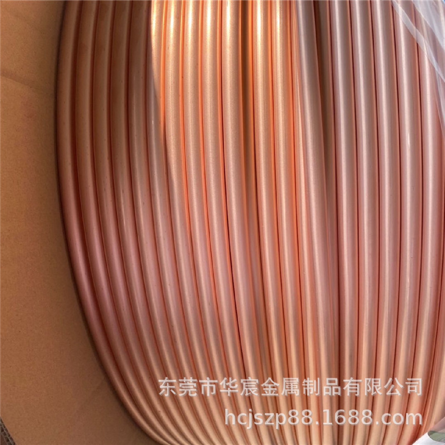 空调红铜盘管T2紫铜圆管水种铜管6x18x110x1mm卷管零售批发
