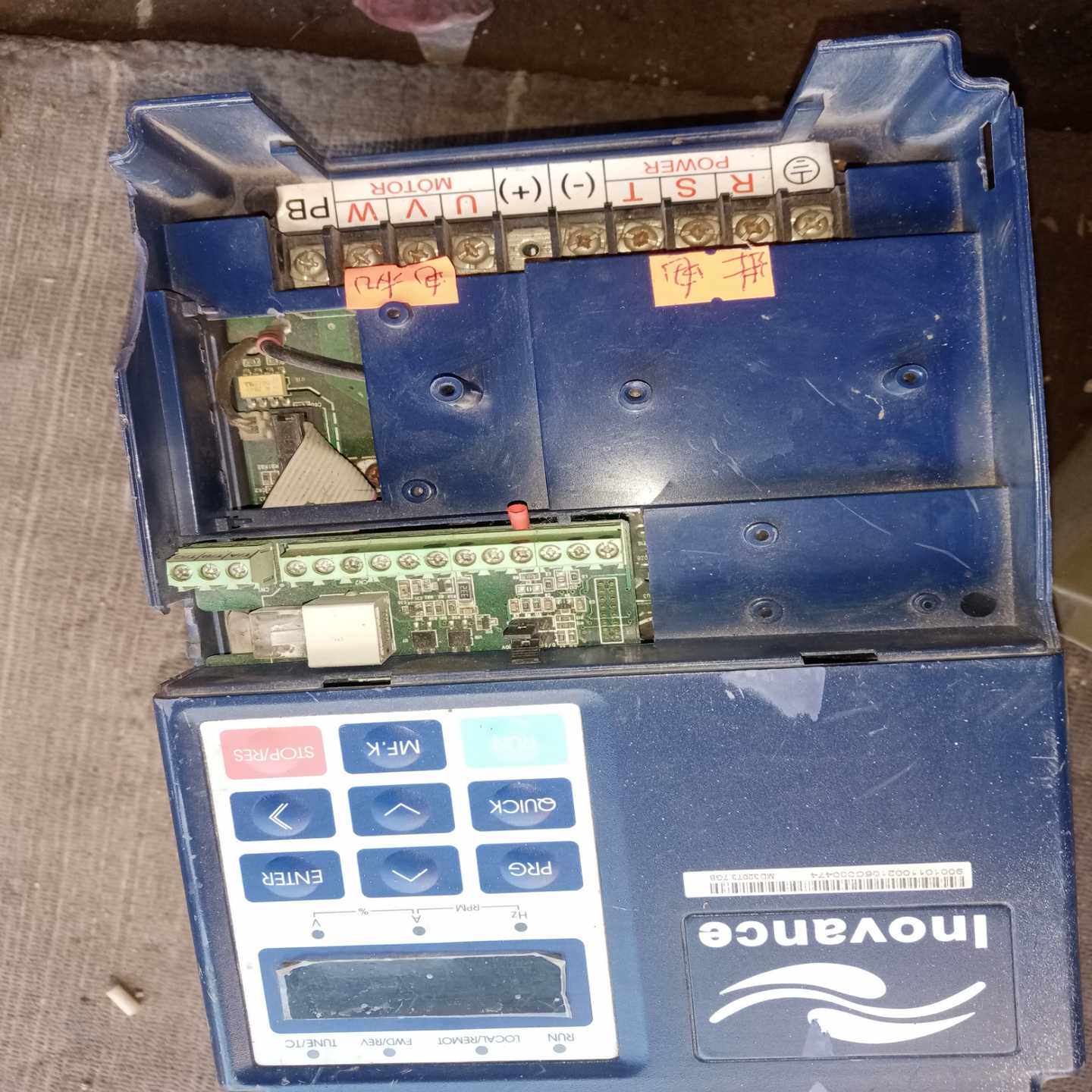 【议价】汇川MD300T5.5KB5.5kw380v，成色外适用