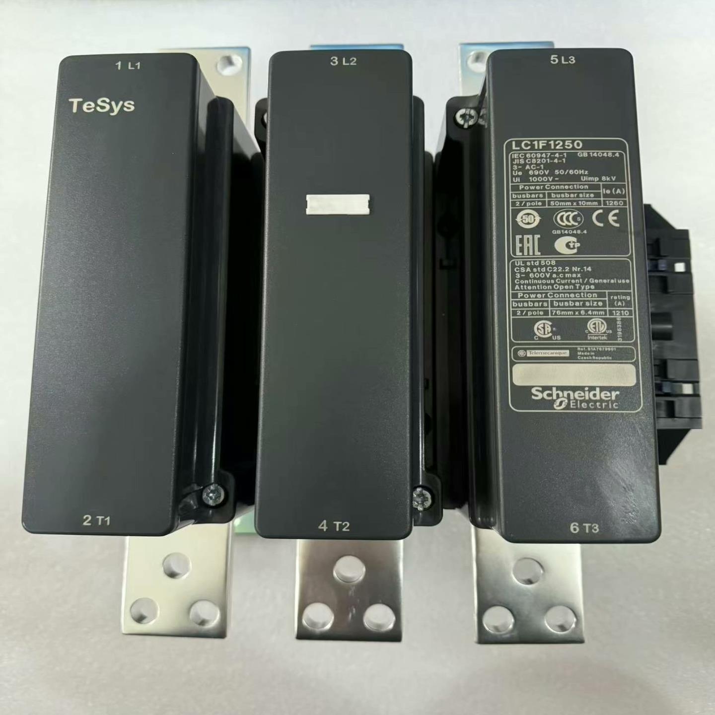 交流接触器LC1F1250M7C基本接触器询价