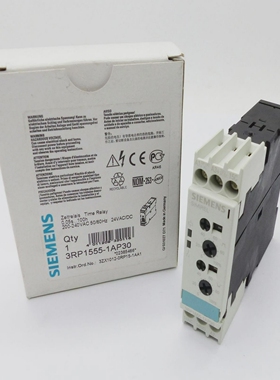 SiemensSimirel3RP1555-1AP30TimeRelay0,05s-100h-unused