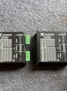 两只全新的CW-MOTOR，CWD556步进电机驱动器，库存--议价商品