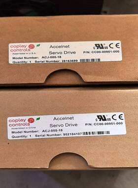 美国Copleycontrols数字伺服驱动器ACJ-0--议价商品