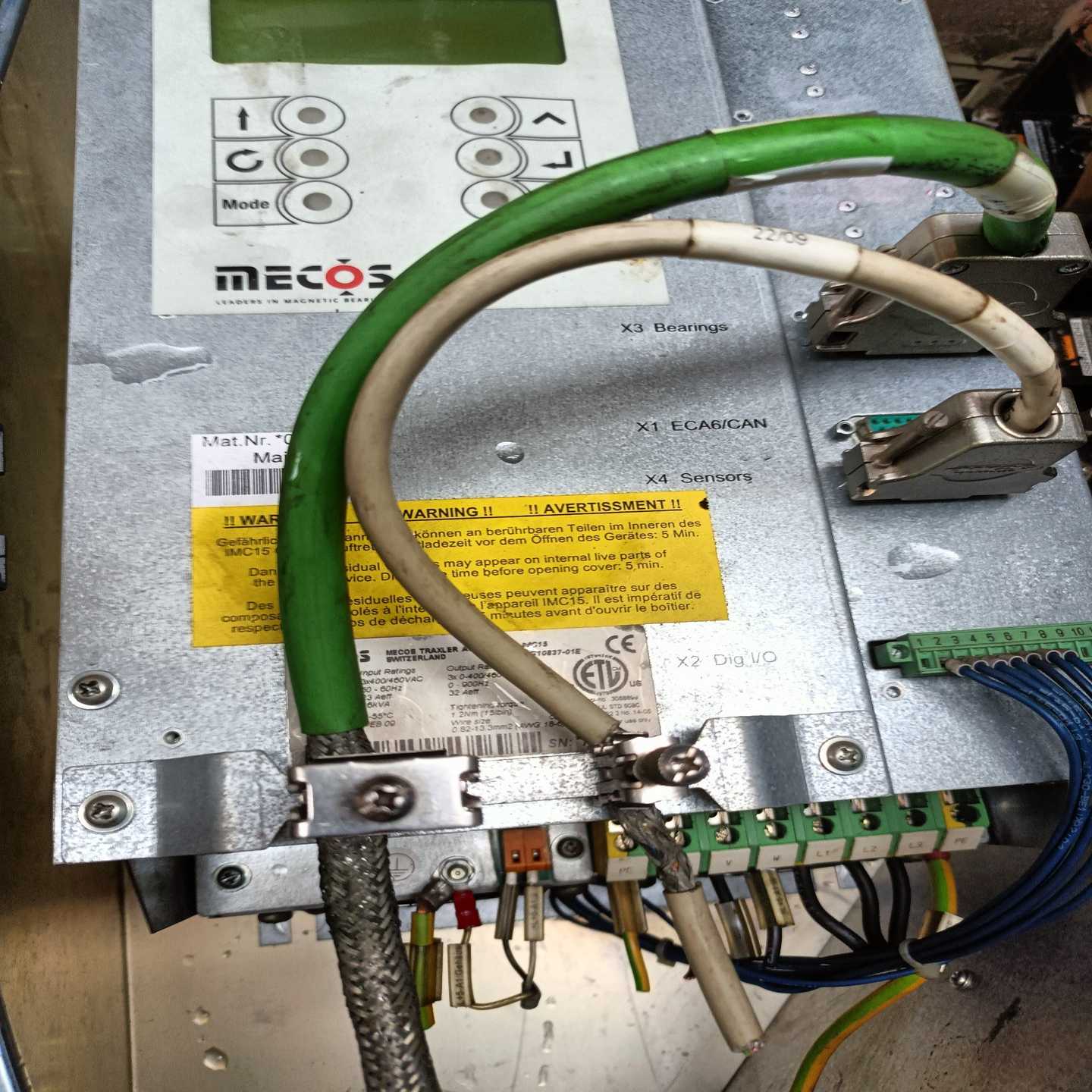 MECOS通快激光涡轮机变频器IMC15，型号0359329--议价商品