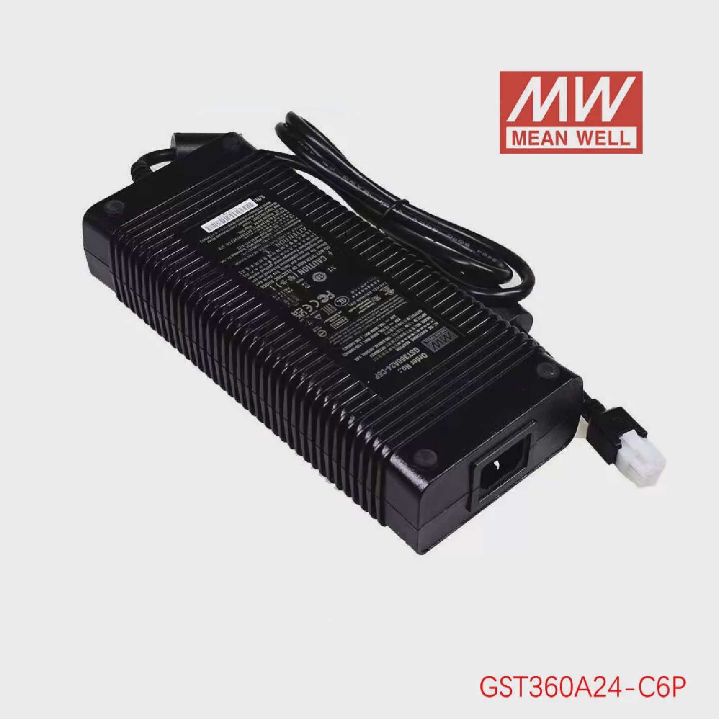 GST360A24明纬C6P电源适配器A36/A48/A55/A12/A15-C8P360W24V36