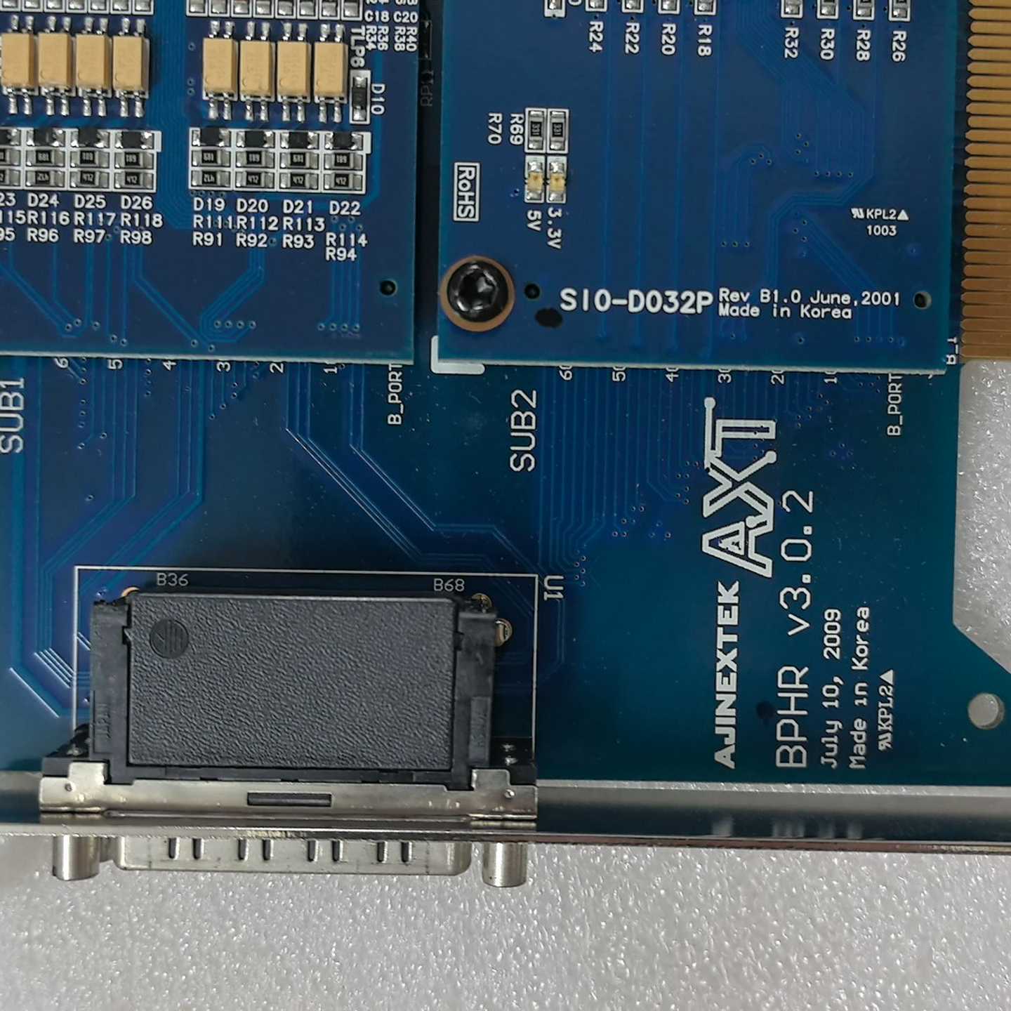 （议价）AXTSIO-D032PSIO-DB32P控制卡BPH