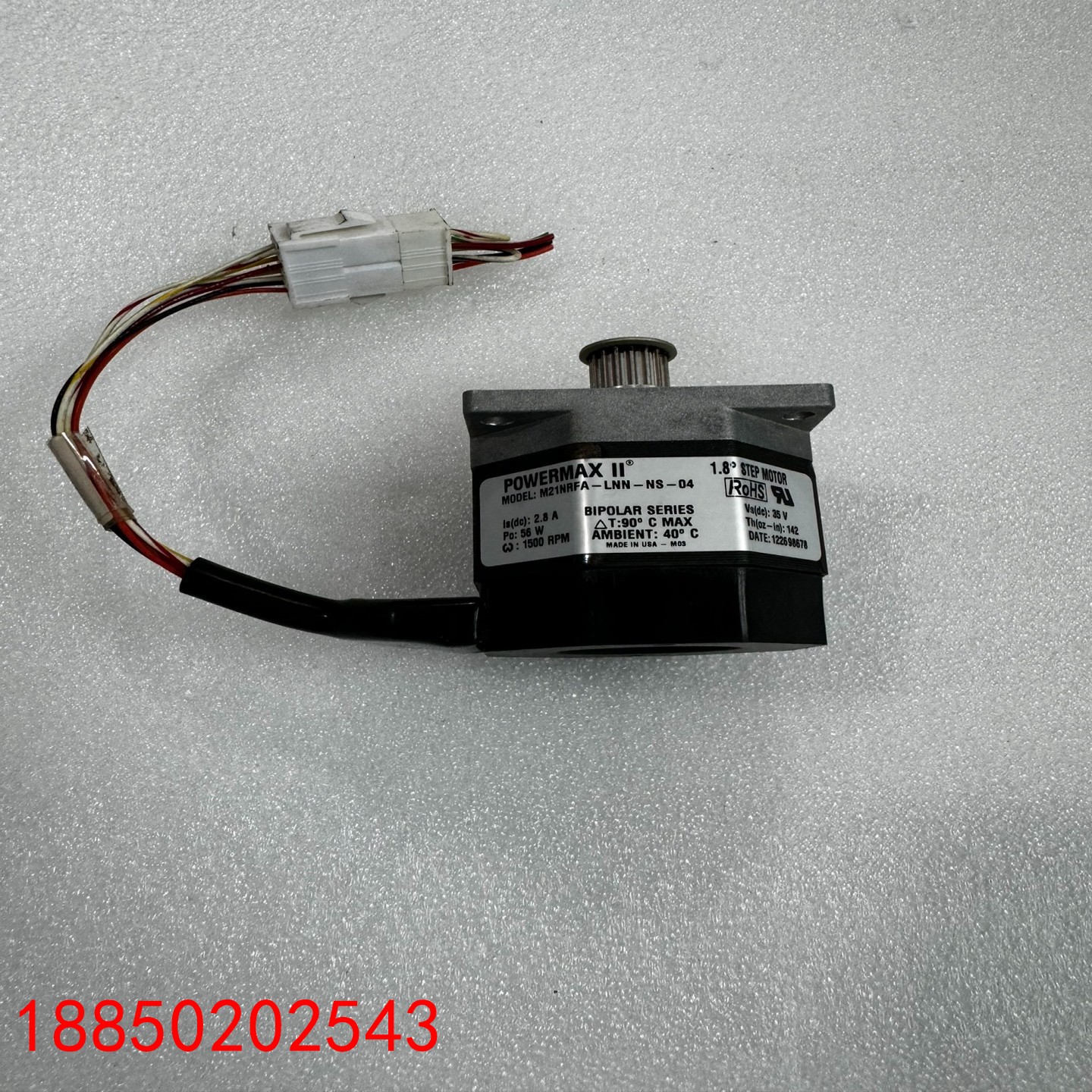 【请询价】美国Powermax II步进电机M21NRFA-LNN-N