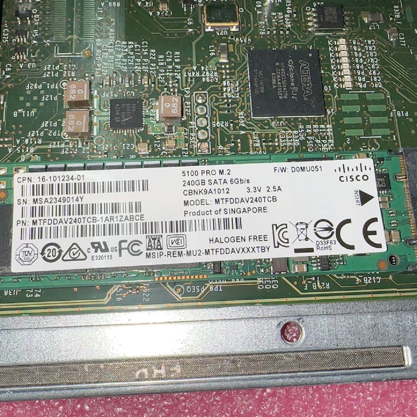 镁光5100PRO240G思科定制版M.2SATA