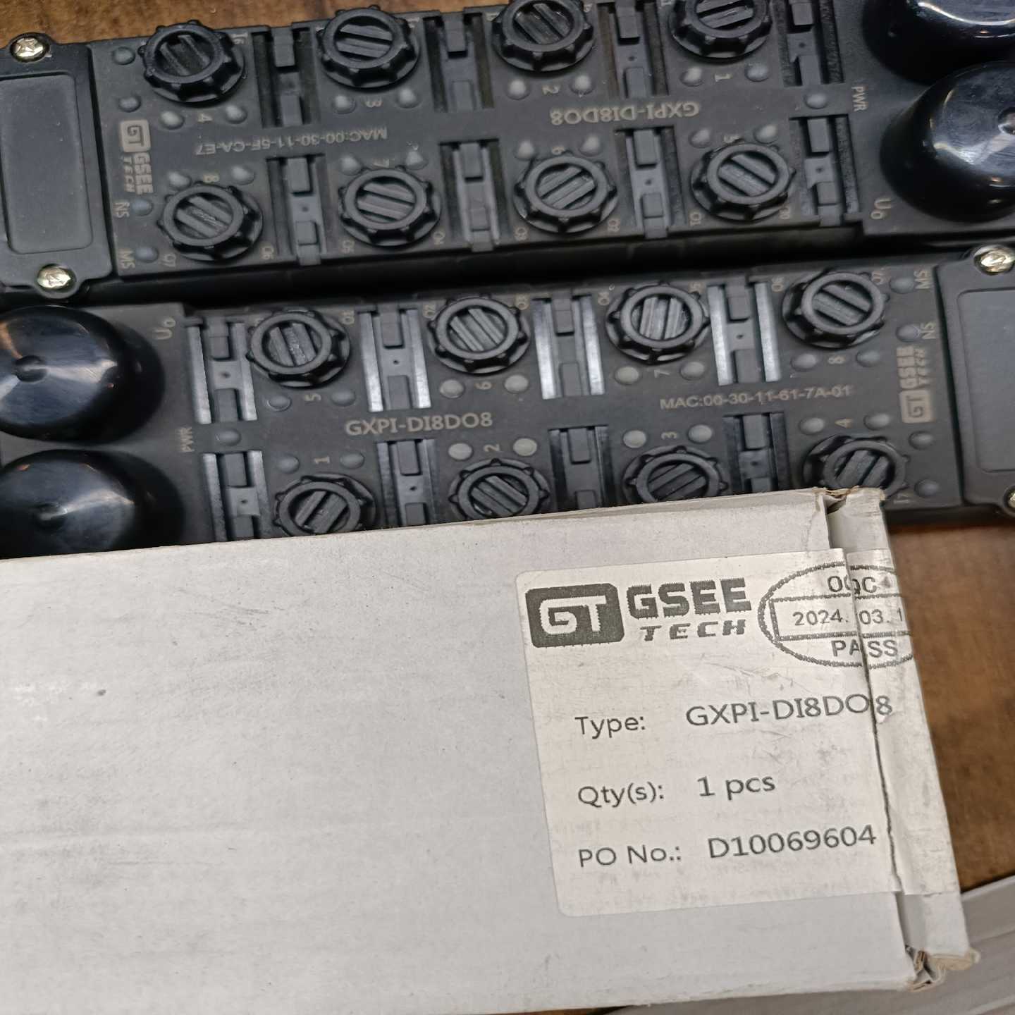 议价GSEE吉诺分线模块GXPI-DI8DO8