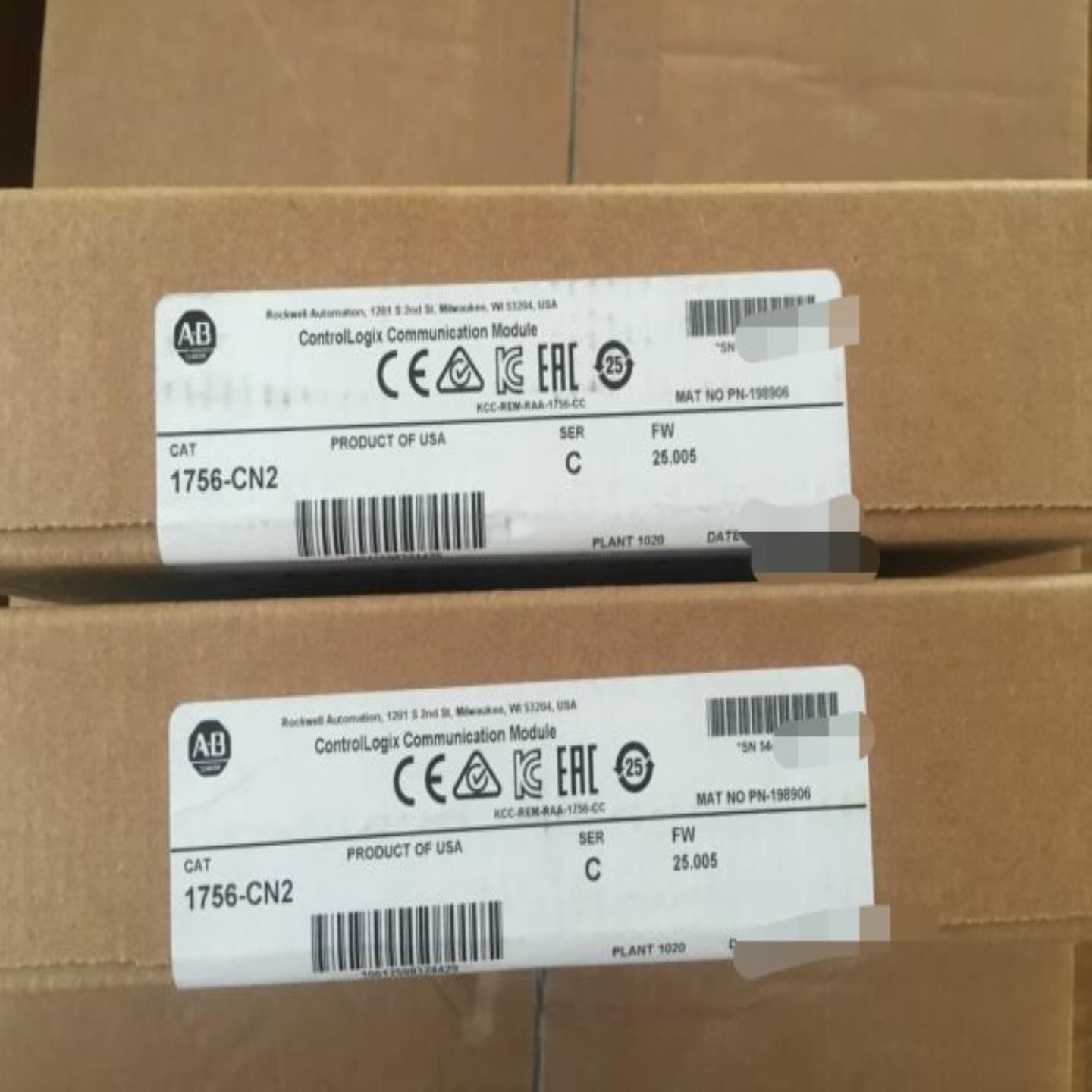 美国AB罗克韦尔1756-CN2(亚飞商行）