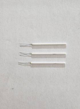 议价-1.6*25Gmm陶瓷Pt100铂丝绕线式铂电阻元件温度系数1.385