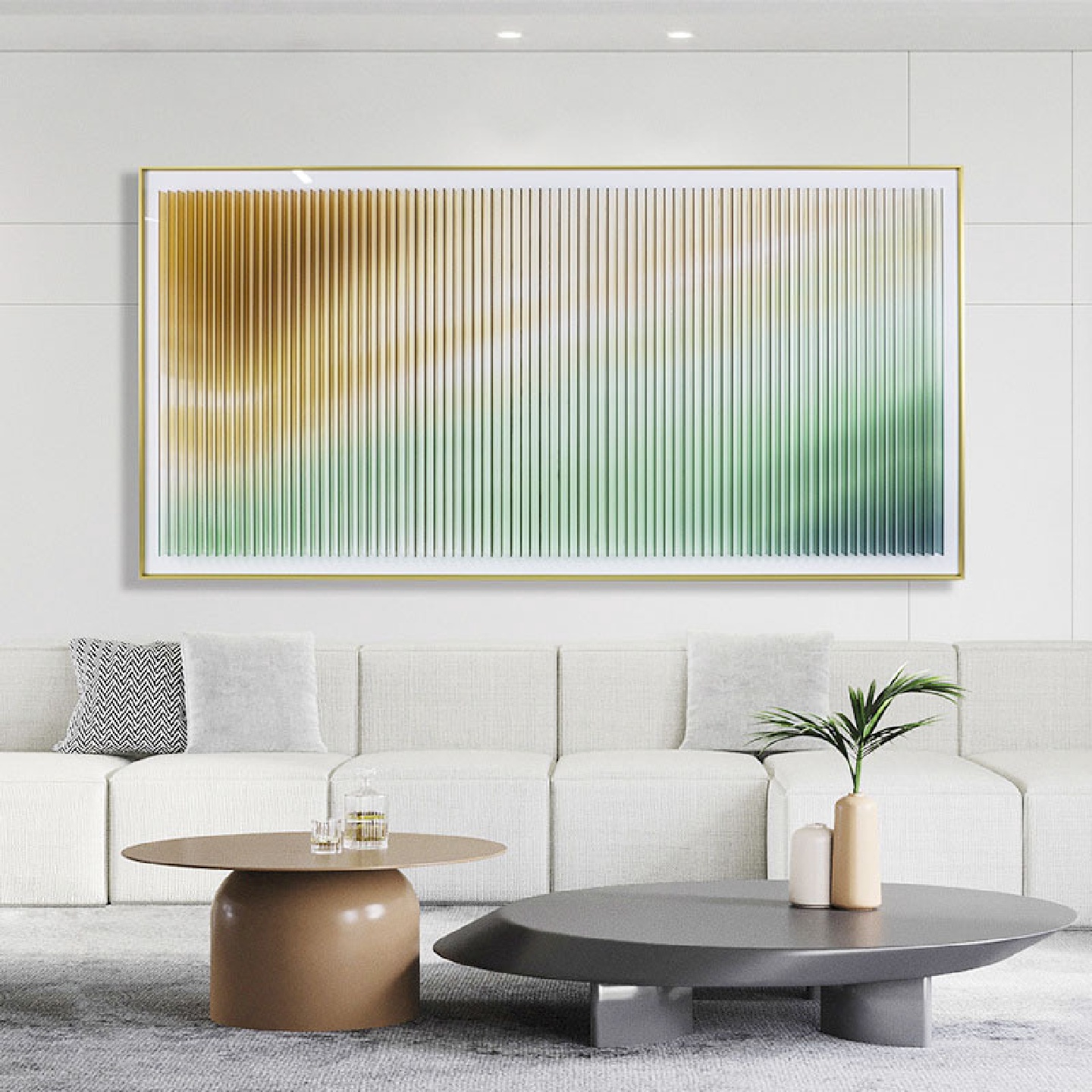 现代简约装饰画亚克力插片立体实物画沙发背景墙酒店样板房装置画