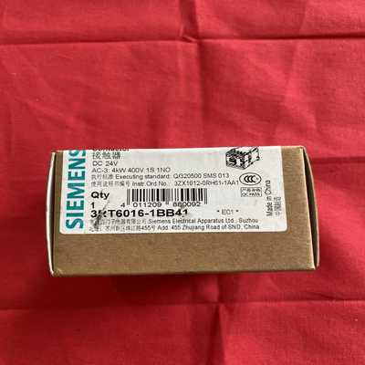 西门子接触器3RT6016-1BB41，DC24V电压，4K--议价商品