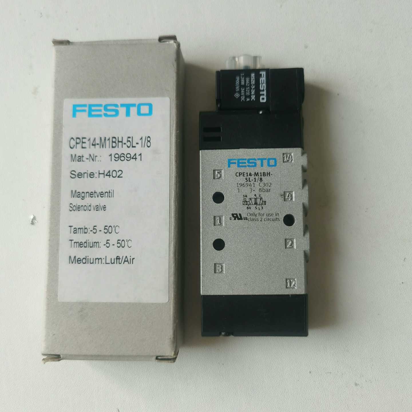 德国FESTO费斯托电磁阀CPE14-M1BH-5L-3G询价