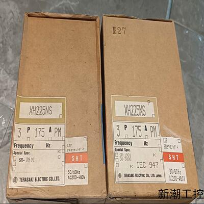 全新寺崎断路器XH225NS  175A   3P带脱扣S议价商品