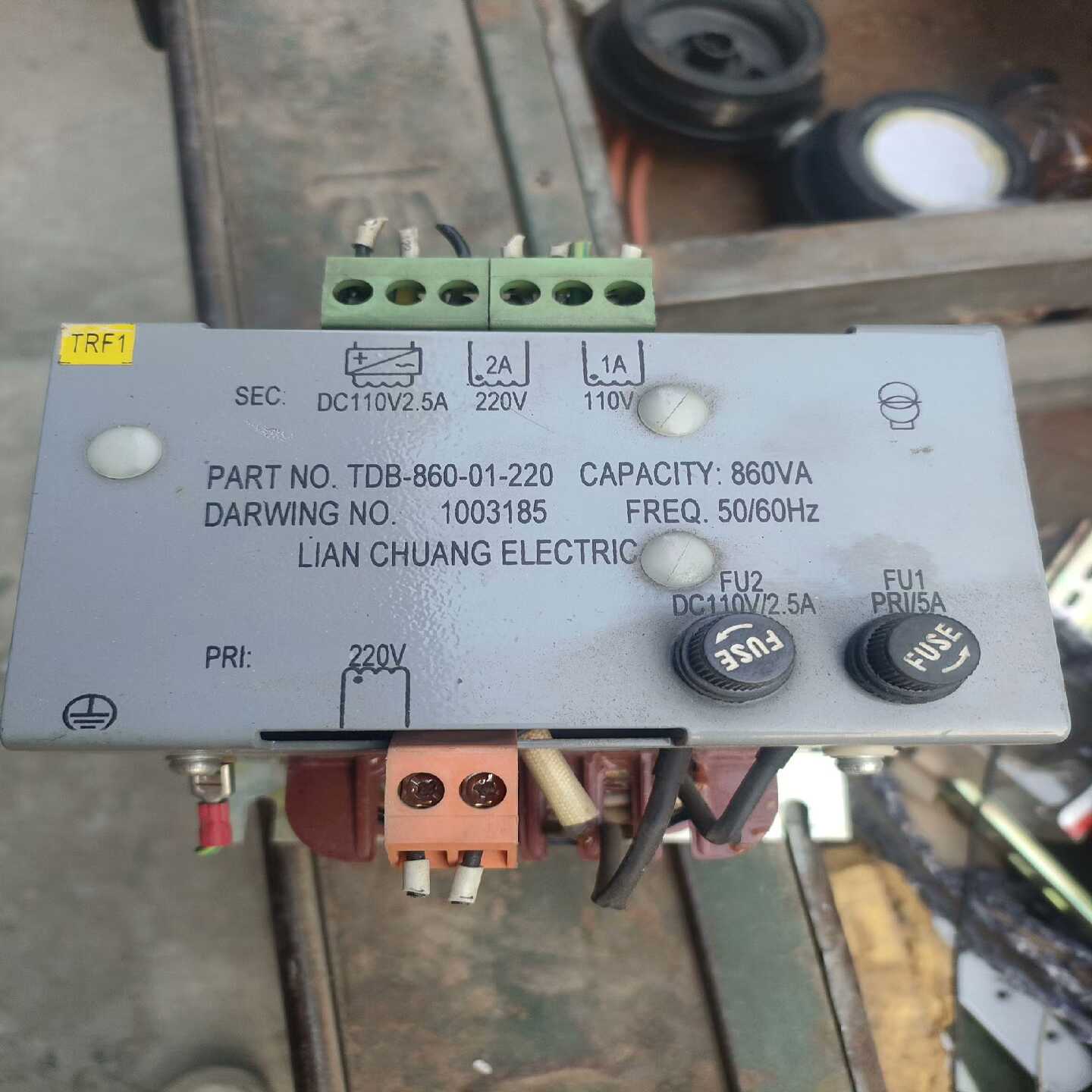 议价拆机配电箱控制变压器，参数看图，260元一个，货有两个，打