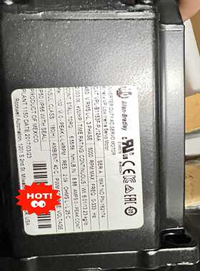 【议价】AB伺服电机CATVPL-B1153F-PJ12AA
