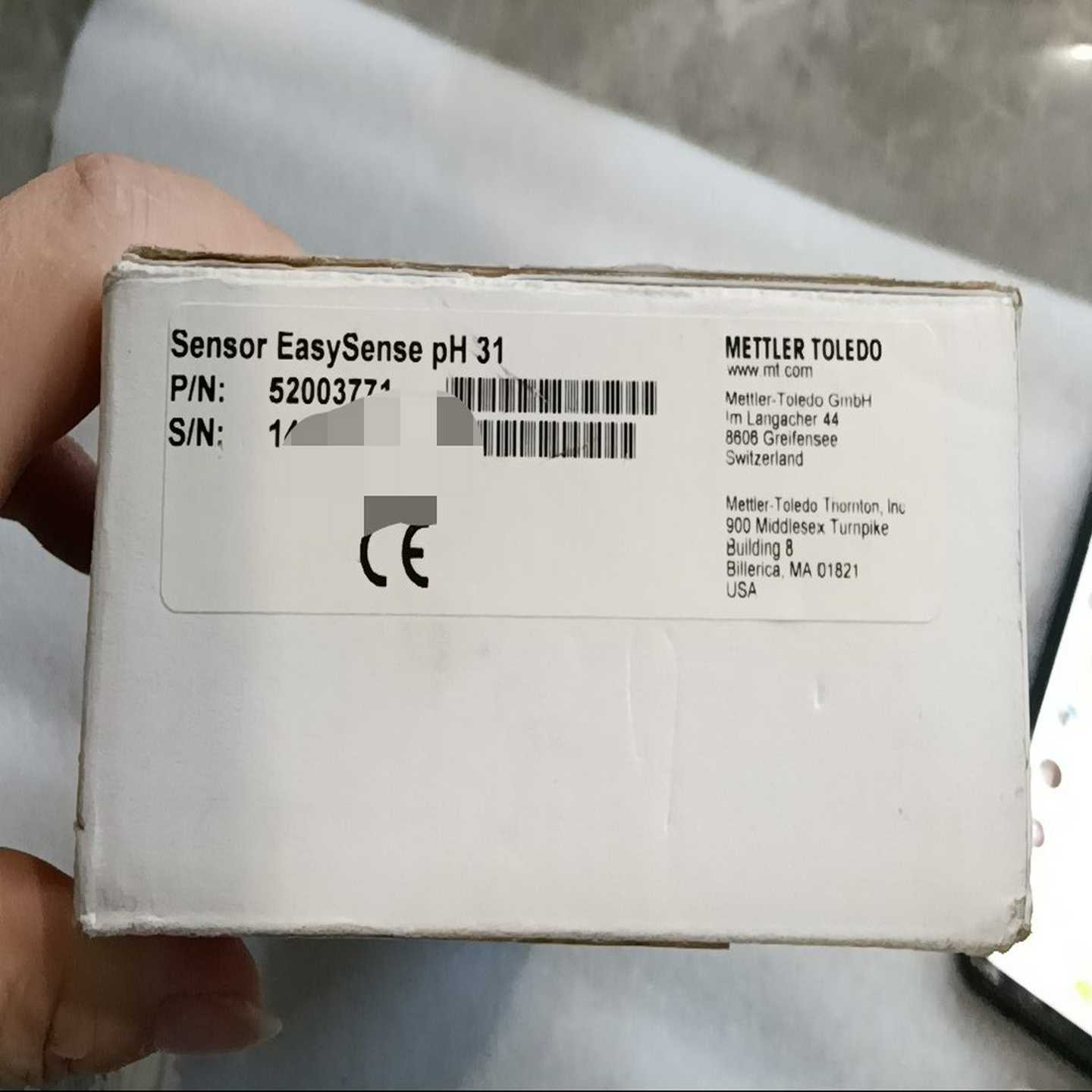 询价梅特勒托利多PH电极，型号52003771，序列号14605