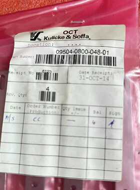 Kulicke&Soffa传感器支架，型号09504-0--议价商品