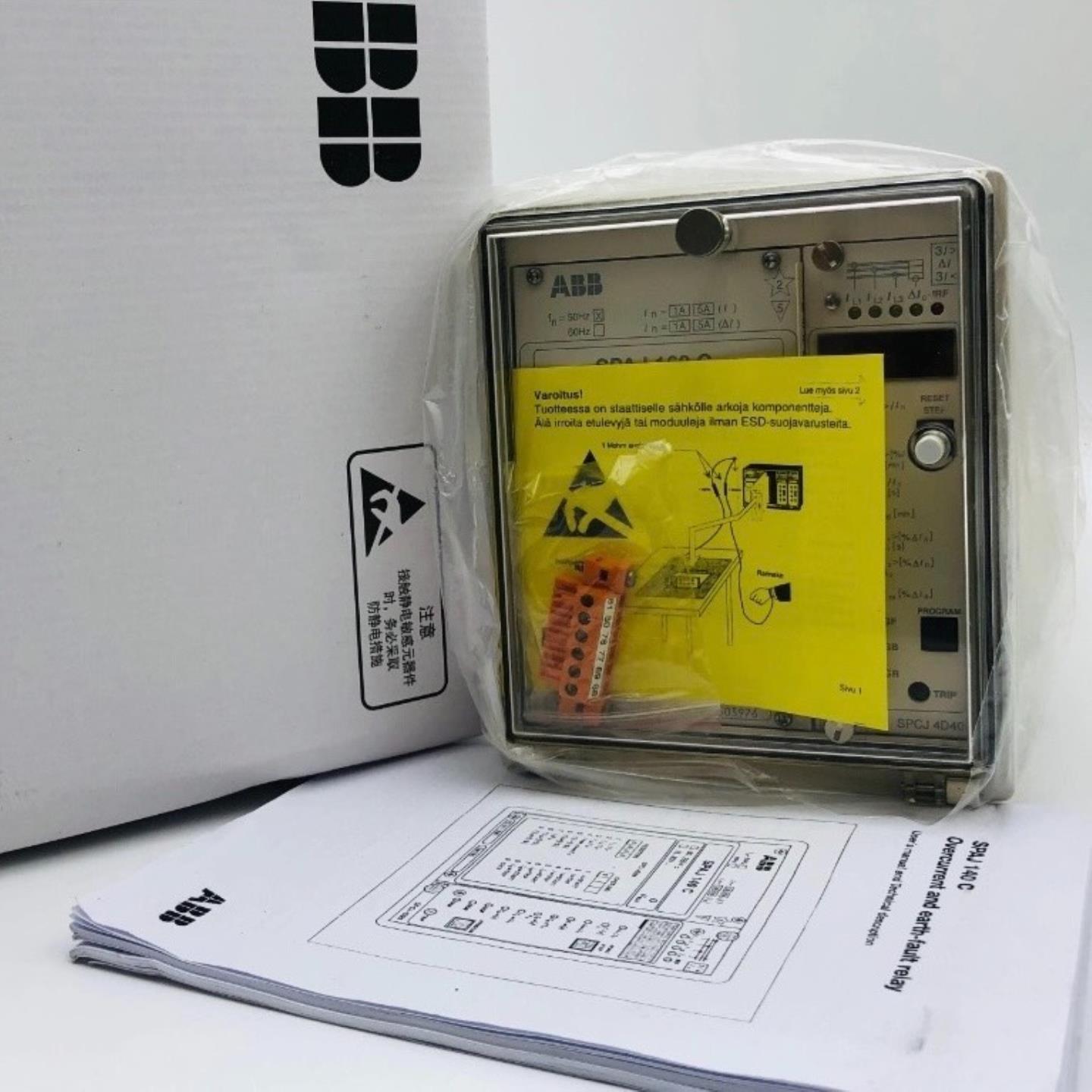ABB保护继电器SPAJ140C141C SPAJ14;议价