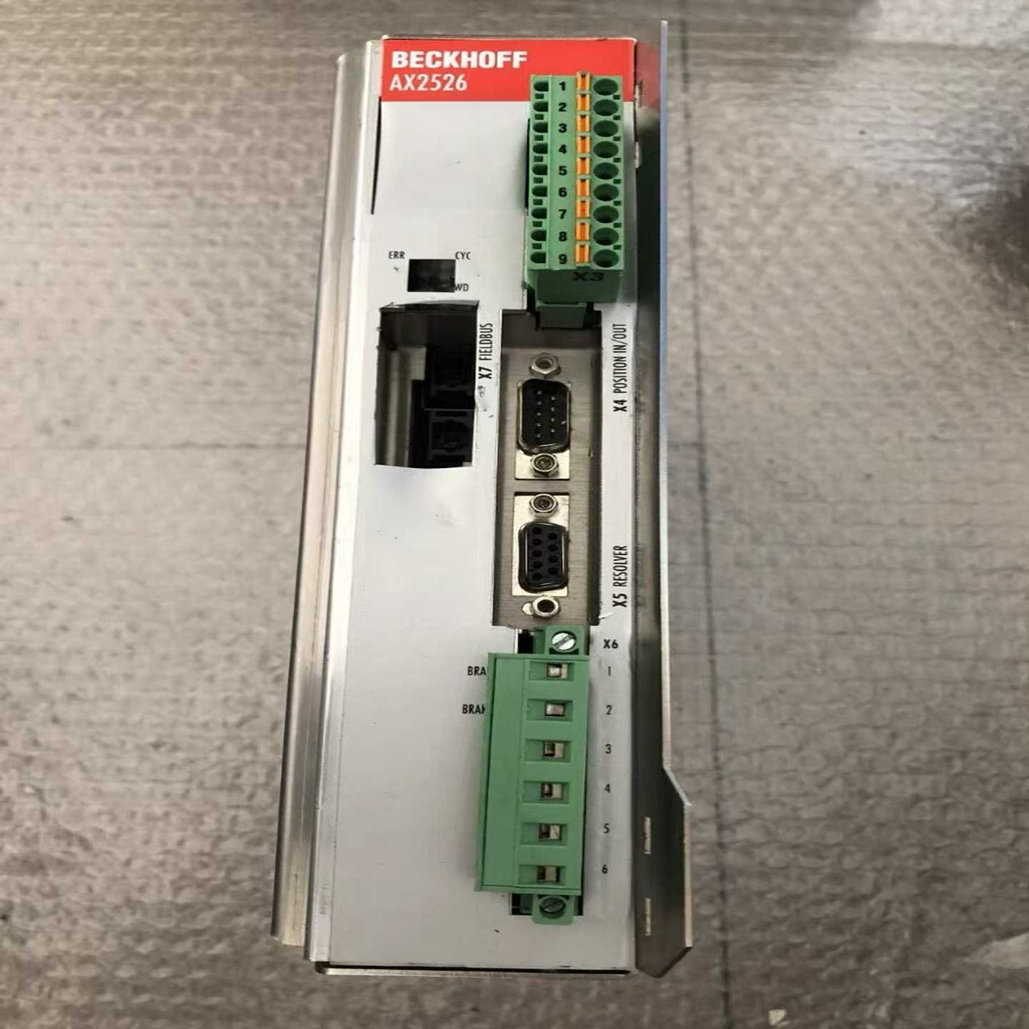 【议价】BECKHOFF倍福伺服驱动器AX2526-B200现适用