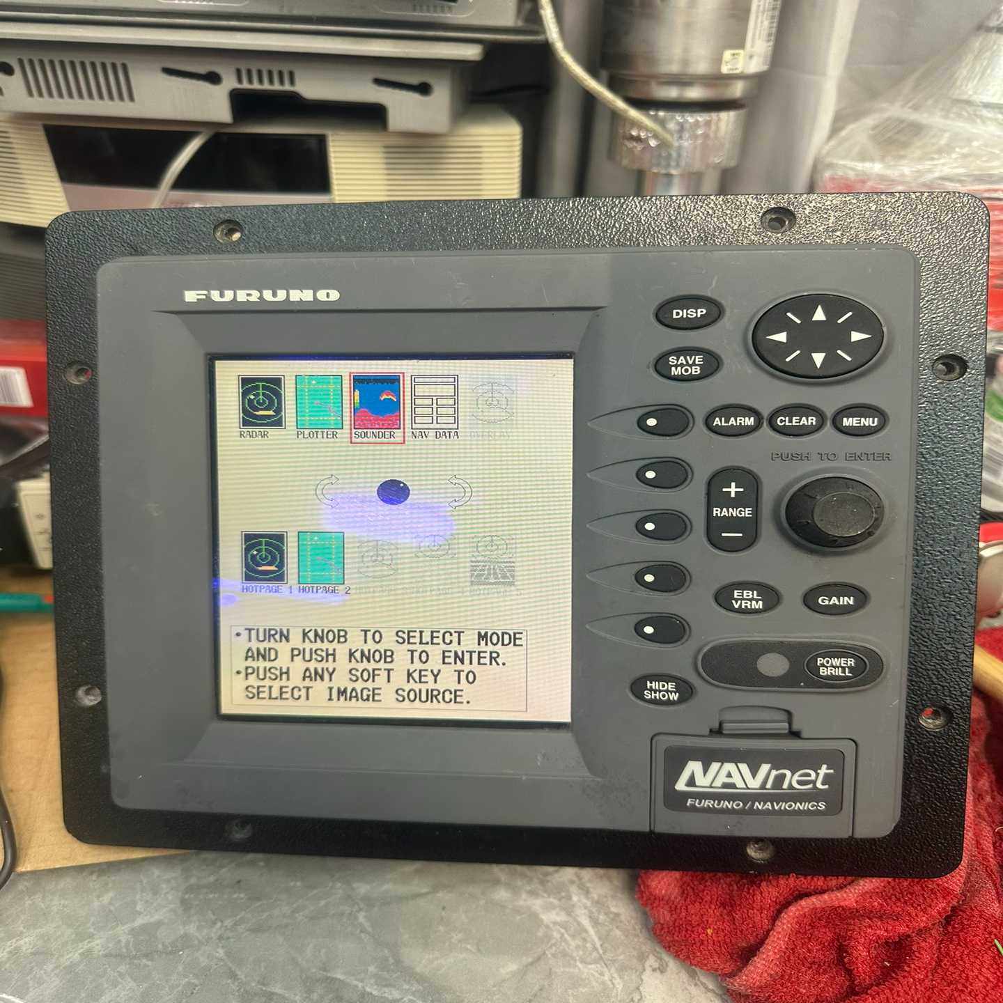 FURUNORDP-143古野雷达显示器，实物图片，功能包询价