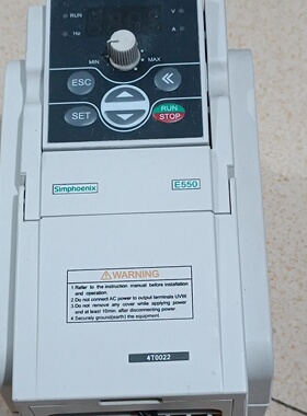 二手四方变频器E5504T00222.2KW380