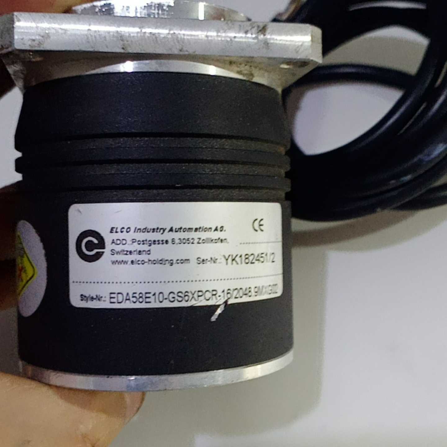 宜科ELCO编码器EDA58C10-GS6XPCR，成色漂亮-议价