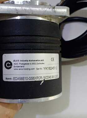宜科ELCO编码器EDA58C10-GS6XPCR，成色漂亮-议价